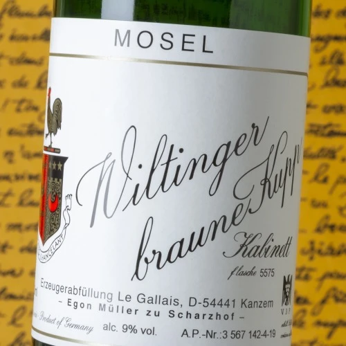 Egon Müller Wiltinger Brauner Kupp Kabinett 2021 4 Egon Müller Wiltinger Brauner Kupp Kabinett 2021 - Imagen 2