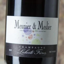 Laherte Frères Meunier & Meslier Rosé Brut Nature -LICORERÍA laherte freres meunier meslier rose brut nature 500x500 1