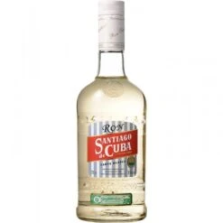 Ron Santiago De Cuba Carta Blanca -LICORERÍA ron santiago de cuba carta blanca 500x500 1