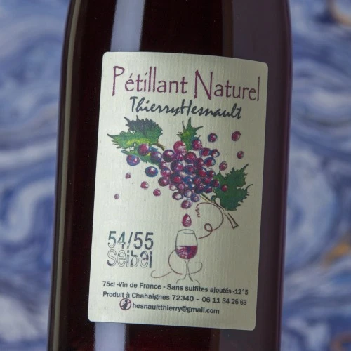 Thierry Hesnault Pétillant Naturel 54/55 Seibel 2020 4 Thierry Hesnault Pétillant Naturel 54/55 Seibel 2020 - Imagen 2