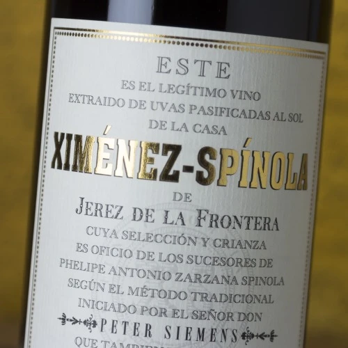 Ximénez-Spínola Pedro Ximénez Solera 1918 4 Ximénez-Spínola Pedro Ximénez Solera 1918 - Imagen 2